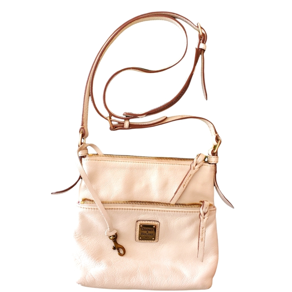 Dooney and Burke white Crossbody Bag